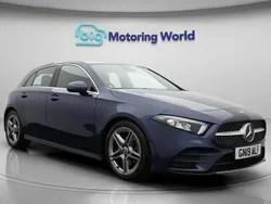 Blue Used 2019 Mercedes A180 Executive Hatchback | £14,400 (Fair price)