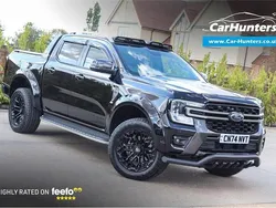 Black Used 2024 Ford Ranger Wildtrack Pickup | £39,495 (Fair price)