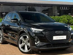 Black Used 2025 Audi Q4 e-tron Black Edition SUV | £30,900 (Super price)
