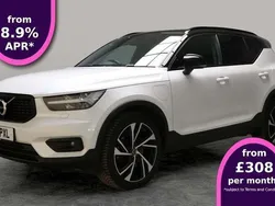 White Used 2021 Volvo XC40 R-Design Pro SUV | £21,057 (Fair price)