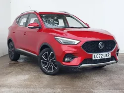 Red Used 2022 MG ZS Exclusive Sedan | £14,998 (Fair price)