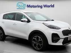White Used 2021 Kia Sportage GT-Line SUV | £15,600 (Fair price)