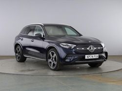 Nautic blue metallic Used 2024 Mercedes GLC300 AMG Line Premium SUV | £43,990