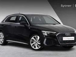 Black Used 2021 Audi A3 S-Line Hatchback | £23,000 (A bit pricey)