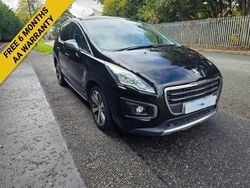 Black Used 2017 Peugeot 3008 Allure SUV | £8,795 (Super price)