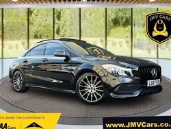 Black Used 2017 Mercedes CLA220 AMG line Sedan | £15,975 (Fair price)