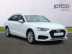 White Used 2021 Audi A4 Comfort Estate | £19,284 (Super price)