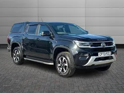 Midnight black metallic Used 2023 VW Amarok Style Pickup | £43,995 (A bit pricey)