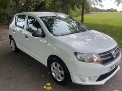 White Used 2015 Dacia Sandero Ambiance Hatchback | £4,495 (Fair price)