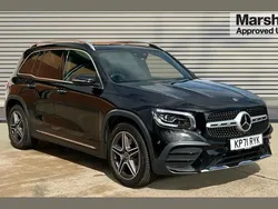 Black Used 2022 Mercedes GLB220 AMG line SUV | £32,029 (Fair price)