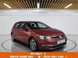 Red Used 2019 VW Golf VII Match Hatchback | £11,899 (Fair price)