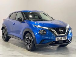 Blue Used 2024 Nissan Juke N-Connecta SUV | £15,499 (Fair price)