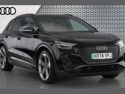 Black Used 2024 Audi Q4 e-tron Black Edition SUV | £35,490 (Good price)