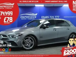 Grey Used 2019 Mercedes A180 Executive Hatchback | £14,499 (Fair price)