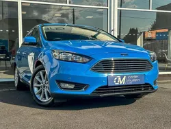 Blue Used 2016 Ford Focus Titanium Hatchback | £8,695 (Fair price)