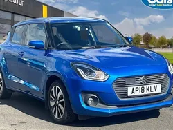 Blue Used 2018 Suzuki Swift SZ5 Hatchback | £7,295 (Fair price)