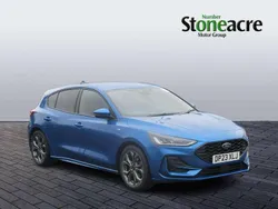 Blue Used 2023 Ford Focus ST-Line Hatchback | £15,990 (Fair price)