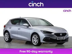 Silver Used 2022 Seat Leon SE Dynamic Hatchback | £14,949 (A bit pricey)