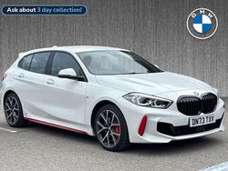 White Used 2023 BMW 128 Shadowline Hatchback | £26,599 (Fair price)