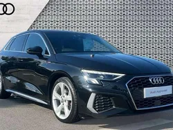Black Used 2020 Audi A3 S-Line Hatchback | £20,547 (Fair price)