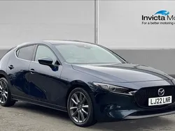 Blue Used 2022 Mazda 3 Inclusive Hatchback | £18,620 (Fair price)