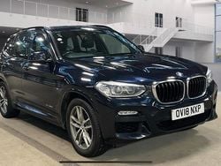 Black Used 2018 BMW X3 M Sport SUV | £18,250 (Fair price)