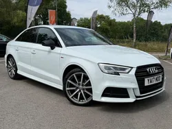 White Used 2017 Audi A3 Black Edition Sedan | £13,795 (Fair price)