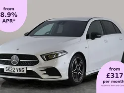 White Used 2022 Mercedes A180 Executive Hatchback | £21,767 (Fair price)