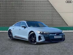 Grey Used 2022 Audi e-tron GT quattro Comfort Sedan | £41,995 (Fair price)