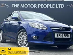 Blue Used 2014 Ford Focus Zetec Hatchback | £3,495 (Good price)