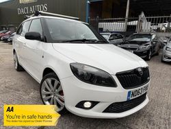 White Used 2013 Skoda Fabia vRS Hatchback | £5,795 (Fair price)
