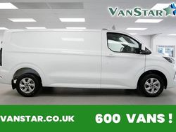 White Used 2024 Ford Transit Custom Limited Van | £25,989 (Fair price)