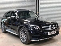 Black Used 2018 Mercedes GLC350 AMG Line Premium Estate | £21,450 (Fair price)