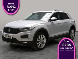 Silver Used 2021 VW T-Roc SEL SUV | £17,394 (Fair price)