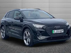 Black Used 2025 Audi Q4 e-tron Black Edition SUV | £37,050 (Good price)