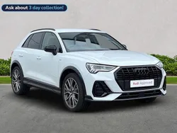 White Used 2025 Audi Q3 Black Edition SUV | £34,267 (Good price)