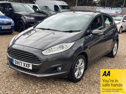 Grey Used 2017 Ford Fiesta Zetec Hatchback | £6,750 (Good price)