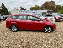 Red Used 2016 Ford Focus Zetec Estate | £6,495 (Fair price)