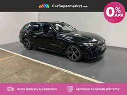 Black Used 2022 BMW 330e M Sport Estate | £29,697