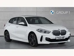 Alpine white Used 2023 BMW 118 M Sport Hatchback | £22,450 (Good price)