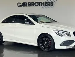 White Used 2017 Mercedes CLA200 AMG line Sedan | £11,995 (Fair price)