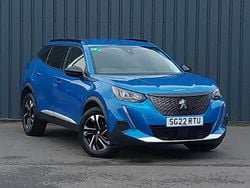 Blue Used 2022 Peugeot 2008 Allure Premium SUV | £14,998 (Fair price)