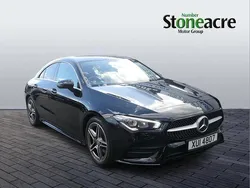 Black Used 2021 Mercedes CLA200 AMG line Coupe | £20,999 (Fair price)