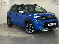 Blue Used 2021 Citroën C3 Aircross PureTech SUV | £13,795 (Fair price)