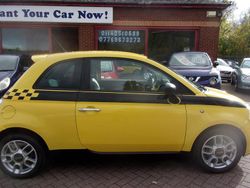 Yellow Used 2008 Fiat 500 Sport Hatchback | £1,000 (Expensive)