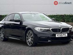 Black Used 2019 BMW 530e M Sport Sedan | £18,250 (Fair price)