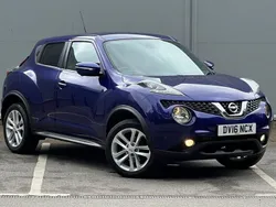 Blue Used 2016 Nissan Juke N-Connecta SUV | £9,217 (Expensive)