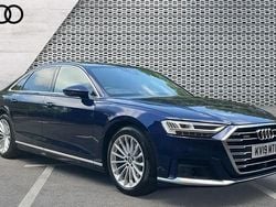 Blue Used 2019 Audi A8 S-Line Sedan | £23,976 (Super price)
