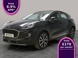 Black Used 2021 Ford Puma Titanium SUV | £13,264 (Super price)