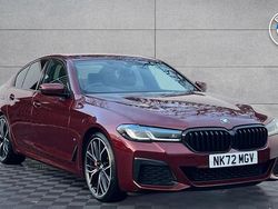 Red Used 2022 BMW 520 M Sport | £29,992 (A bit pricey)